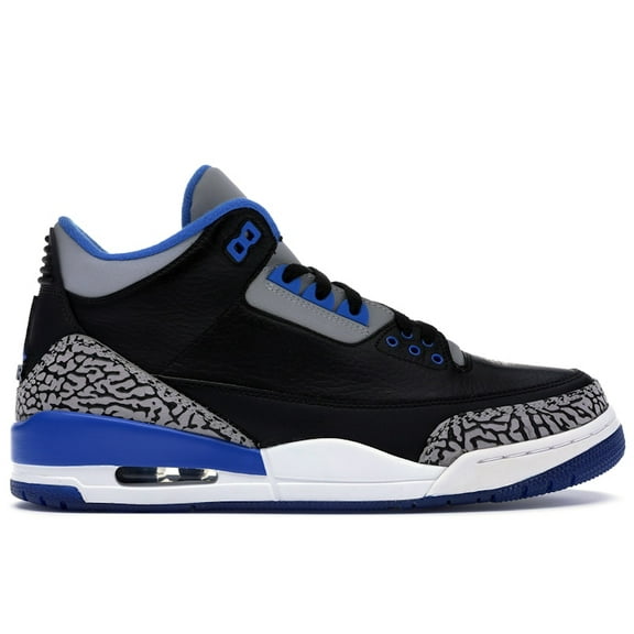 Jordan Men's 3 Retro Sport Blue Basketball Shoes, from StockX