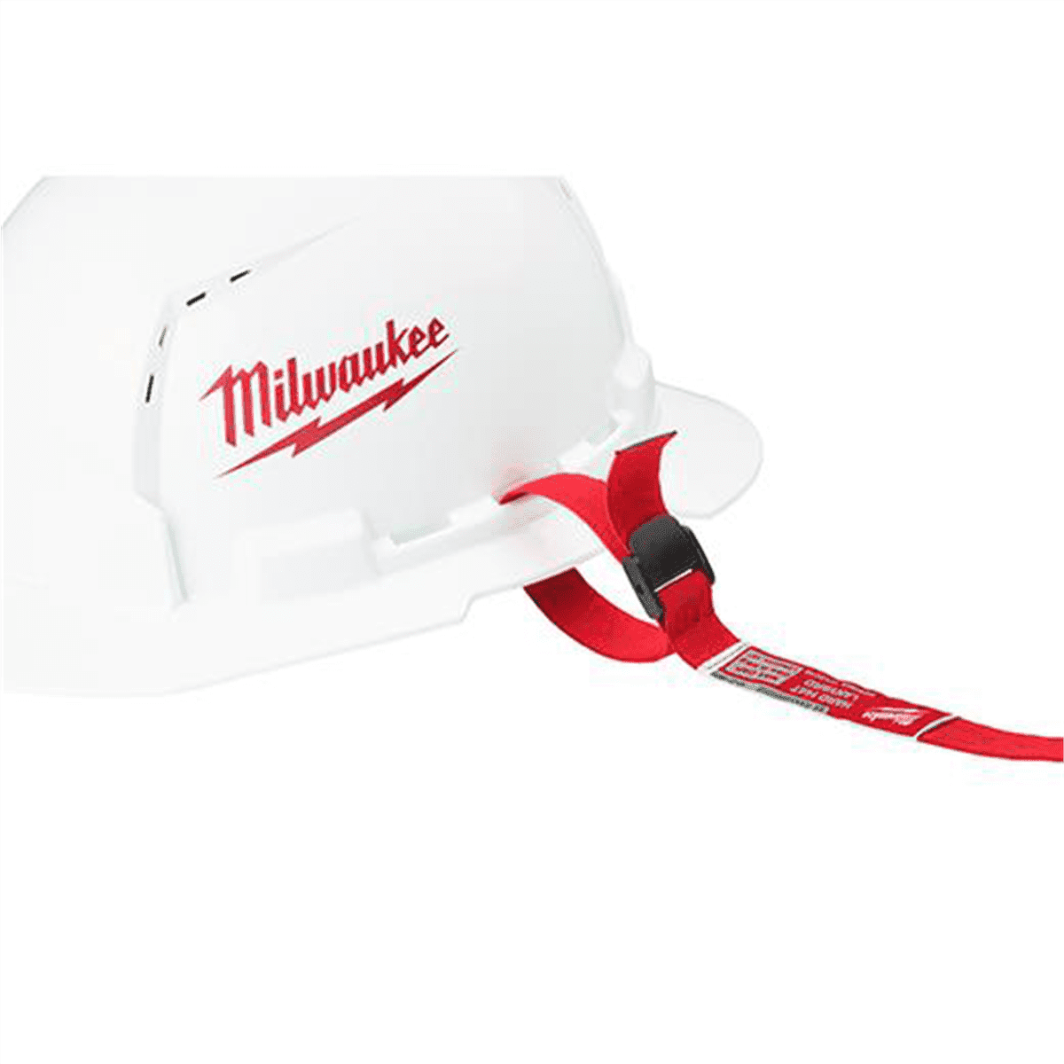 Pack of 3 - Milwaukee Hard Hat Lanyard with Clip - Red (48-22-8800)