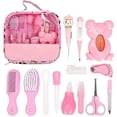 thumbnail image 3 of 13 Piece Baby Care Kit Comprehensive Newborn Healthcare Set Essential Travel Home Use with Carry Bag (Blue), 3 of 5
