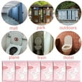 thumbnail image 2 of Disposable toilet seat snare cover, 70pcs, a must-have for public restrooms. Splash-proof, flushable, perfect for travel, hotels, airplanes, parks., 2 of 8