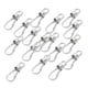 thumbnail image 1 of 30 ganchos de resorte de metal para cordón, tirador de cremallera, tarjeta de identificación, llavero 25mm, 1 of 9