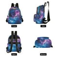thumbnail image 4 of FORMRS Mini Backpack Purse for Women Quilted Travel Daypack Casual Shoulder Bag, Galaxy Pattern, 4 of 7