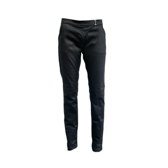 MAISON SCOTCH Women's Straight Leg Casual Pants, Black, 28/32