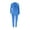 Blue, variant on Women's 2 Piece Outfits Sweatsuits Set Long Sleeve Pullover Hoodie and Jogger Sweatpants Tracksuit Lounge Sets