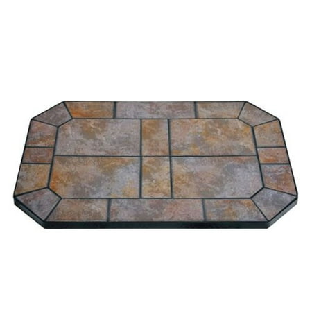 Tartara Tile Stove Board, Octagon, 24" x 36"