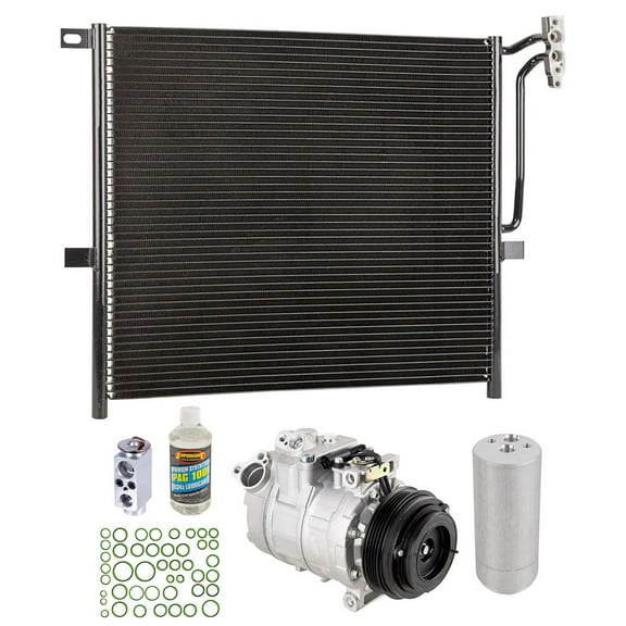 For BMW X3 2004 2005 2006 A/C Kit w/ AC Compressor Condenser & Drier - BuyAutoParts