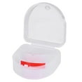 thumbnail image 1 of Protector de Dientes Protector de Dientes Blanco Boxeo Taekwondo Accesorio de Combate EVA 22 x 22 x 13 1 Juego de Protector Bucal para Grapple Hockey sobre Hielo Judo ANGGREK Otros, 1 of 7