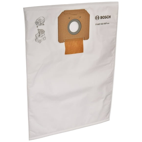 Bolsa de filtro BOSCH VB090F para extractor de polvo VAC090 de 9 litros, paquete de 5