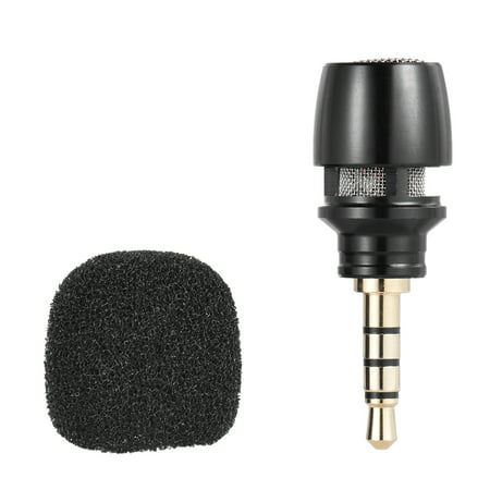 Cellphone Smartphone Portable Mini Omni-Directional Mic Microphone for Recorder for iPad Apple iPhone5 6s 6 (Best Voice Recorder For Ipad)