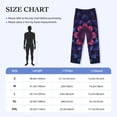 thumbnail image 4 of Naloa Bohemian Vintage Pattern Pajama Pants Men, PJ Bottoms, Sleep & Lounge Pants-Small, 4 of 6