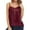 Red, variant on TSADFHJI Sweat Shirts Women Long Sleeve Plus Size Women's New Suspenders Sequins V Neck Stitching Solid Color Sexy Vest Top M White