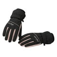 thumbnail image 2 of Women Ski Mittens Winter Warm Plush Thickened Windproof Waterproof Outdoor Riding Mittens, 2 of 4