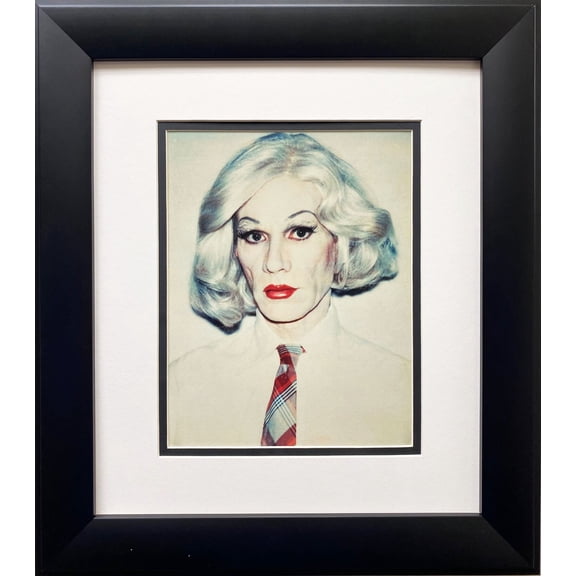 Andy Warhol "Andy Warhol in Drag" CUSTOM FRAMED Pop Art Litho NEW Generic