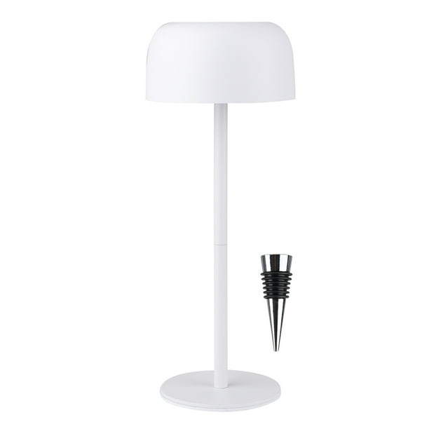 LED para Botella Vino Lámpara Mesa Táctil Recargable Regulable Fiesta en La Habitación
