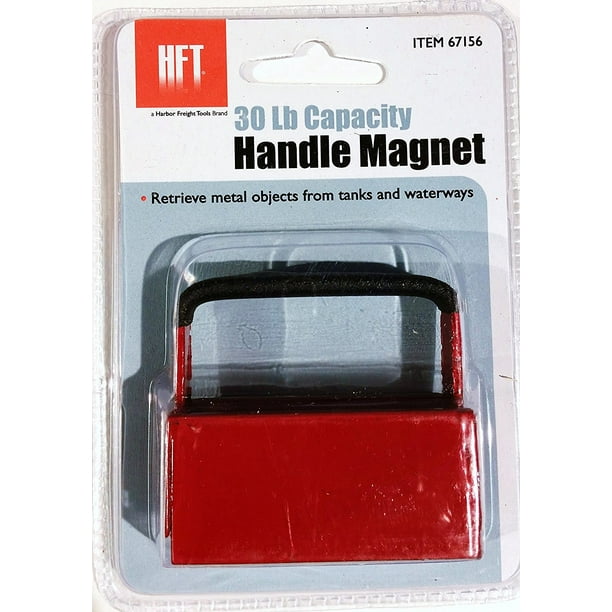 Harbor Freight Tools 30 Lb Capacity Powerful Handle Magnet Retrieve Metal Objects From Tanks And Waterways By Hft Walmart Com