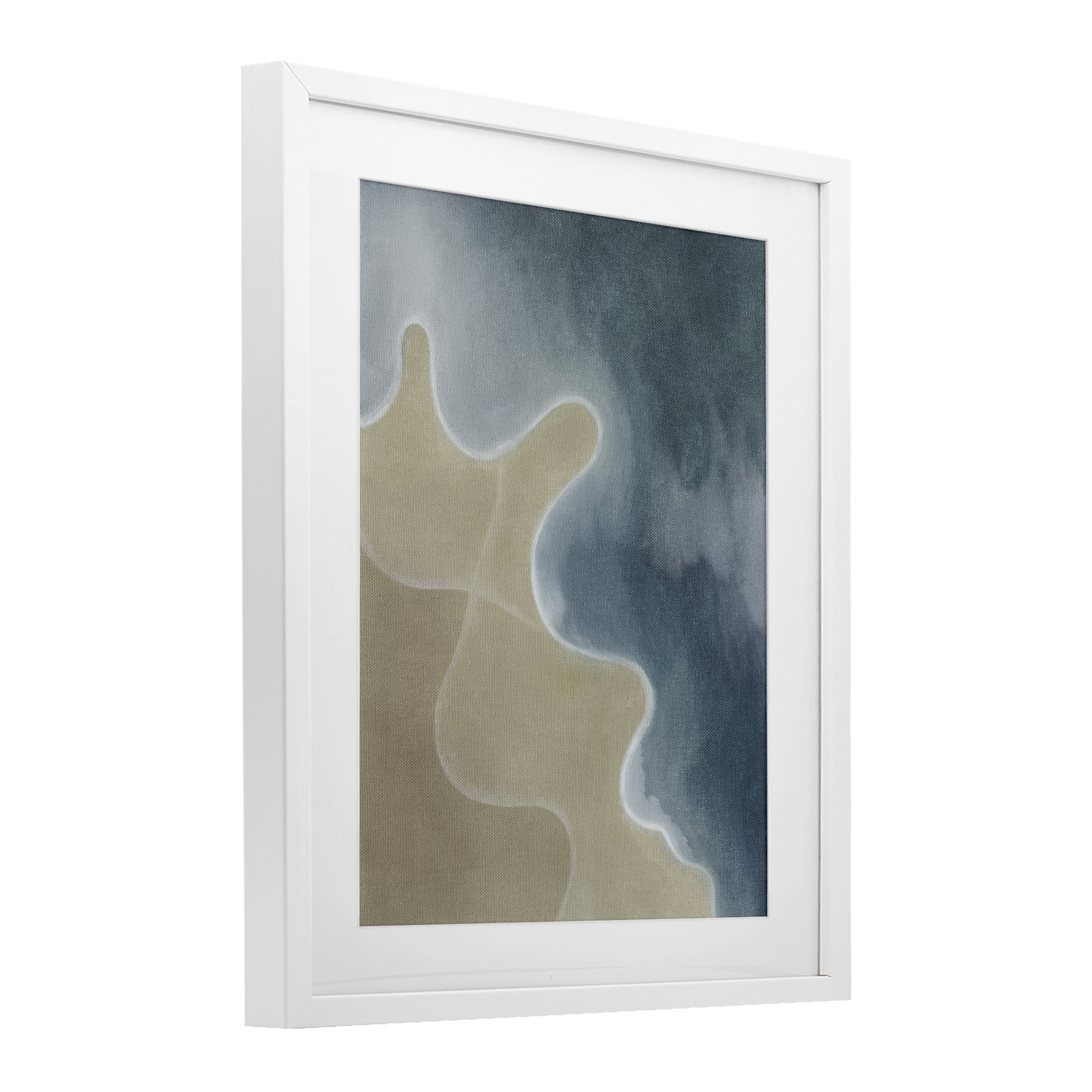 Stupell Industries Turning The Tides Contour White Framed Print Under Glass, design by Grace Popp