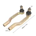 thumbnail image 5 of 1 Pair M12 M10 Tie Rod End Ball Joint Tie Rod End Link Ball Joint for 110cc 125cc 150cc Quad Dirt Bike ATV Go Kart Dune, 5 of 5