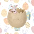 thumbnail image 3 of Ovzne Easter Cute Home Flower Pot Little Rabbits Resin Woven Ornament On Clearance, 3 of 4