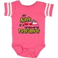thumbnail image 3 of Inktastic My Aunt is a Firefighter with Fire Truck Boys or Girls Baby Bodysuit, 3 of 5