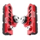 thumbnail image 1 of 1 par de pastillas de freno de bicicleta duraderas de fibra de carbono tipo cajón, antideslizantes, sin ruido, negro rojo, 1 of 8