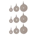 thumbnail image 1 of HOOWIFFY 9pcs Six Target Boxing Target Silver Targets For Range Practice, 1 of 8