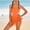 d2 toddler swimsuit girl Orange, variant on Girls Rash Guard Swimsuit Girls One Piece Swimsuits with Cover Up Skirt Size 6-15 Years