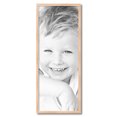 thumbnail image 2 of ArtToFrames 14x36" Hard Maple Wood Picture Frame, Brown Wood Poster Frame, with Regular Acrylic and 2 (FBPL-4879), 2 of 7