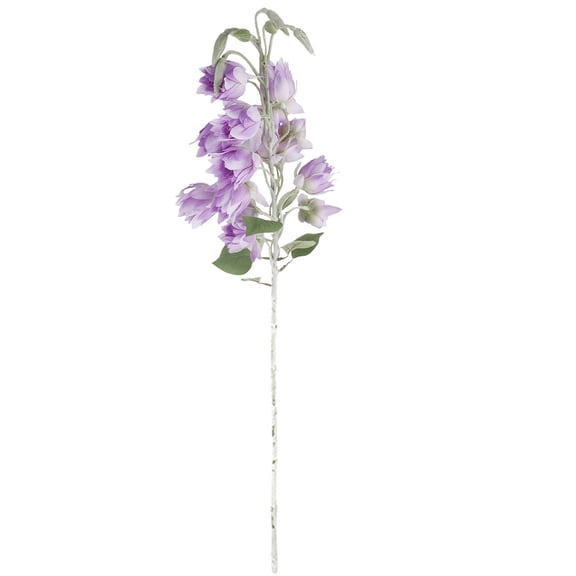 Purple Artificial Dendrobium Orchid Flowers, Faux Orchids for Vase Arrangement, Silk Wind Bell Orchids for Wedding Centerpiece, Home Table Decor, Elegant Flowers, 33"