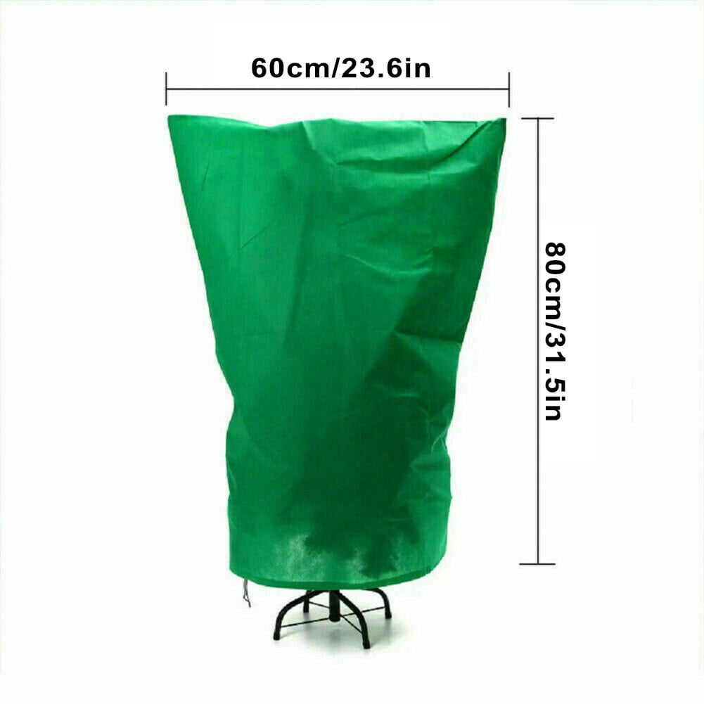 Heavy Duty Frost Protection Bags Plants Fleece Winter Jacket Garden