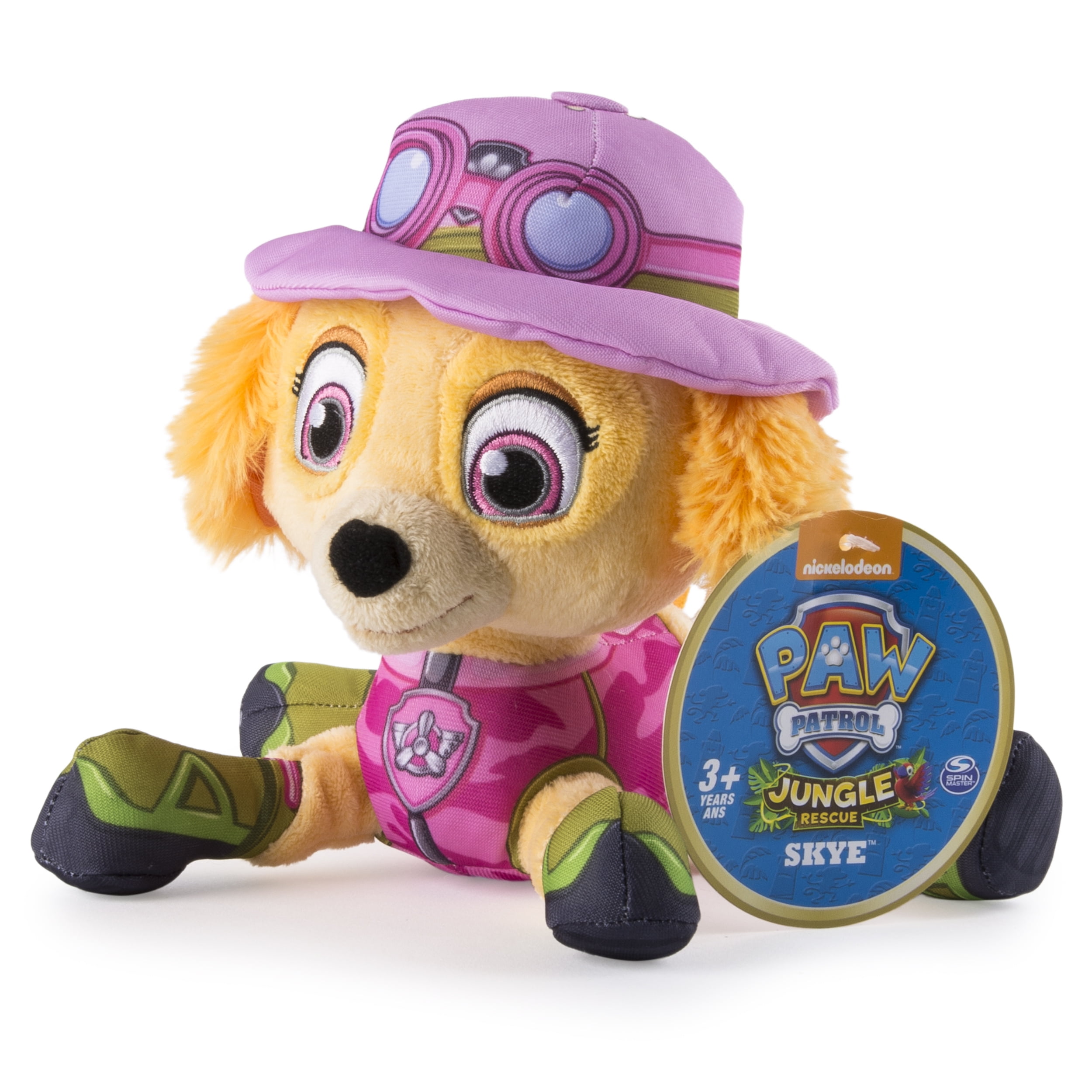 Paw Patrol Jungle Rescue 'Skye' 27cm Plush Soft Toy Brand New Gift 