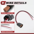 thumbnail image 5 of 1 Set Turn Signal Light Socket Wiring for Kia Forte 2019 2020 2021 No.92164M7000/92164-M7000 Lamp Bulb Pigtail Connector Harness, 5 of 7