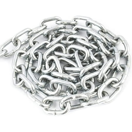 

1m ROUND STEEL CHAIN 12mm short link galvanized steel chain link chain