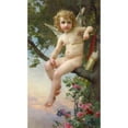 thumbnail image 2 of Guillaume Seignac 15x24 Gold Ornate Framed and Double Matted Museum Art Print Titled - Cupid, 2 of 4