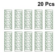 WRISTBIQUE Ornament Hooks Plastic S-Shaped for Christmas 200Pcs