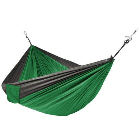 Best Choice Products Portable Nylon Parachute Hammock w/ Attached Stuff Sack- (Best Backpacking Hammock 2019)