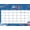 Cartoon Holiday Glue, variant on OuMuaMua Large Monthly Layout Desk Calendar, 17 x 11.5 inch 18 Month Planner with Corner Protectors & Note Blocks, Jul 2026 to Dec 2027 for Home Office Use