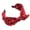 Red, variant on batmeuy Sweet Polka Dot Print Bowknot Hair Hoop Women Wide Band Cloth Headband Headwrap