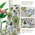 thumbnail image 5 of Yayeee 4 Pack Dining Chair Covers Stretch Parson Chairs Slipcovers Seat Protector, Retro Flower Print, 5 of 6