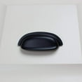 thumbnail image 2 of GlideRite 2.5 in. Center Classic Bin Cabinet Pulls, Matte Black, Pack of 10, 2 of 4