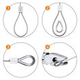 thumbnail image 4 of 15M/30M Garden Wire Rope Cable Railing Guardrail Roller Kit Stainless Steel Cable Wire Rope PVC Coated Heavy Duty, 4 of 7