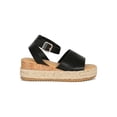 thumbnail image 2 of Women Open Toe Cork Espadrille Flatform Sandal 18668, 2 of 6