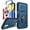 Blue, variant on XIHAMA  for Galaxy A15-5G Phone Case: Galaxy A15 5G Screen Protector Scratch Resistant [2 Packs] with A15 Case, Heavy Duty Shockproof para Basic Android Galaxy Phone Case A 15