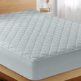 thumbnail image 1 of Funda de colchón Utopia Bedding acolchada, tamaño king size, gris claro, 1 of 7