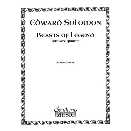 Southern Beasts of Legend (Brass Quintet) Southern Music Series by Edward (Best 300 Win Mag Brass)