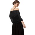 thumbnail image 2 of LAICAIW Shawl Scarve Wraps Soft Chiffon Lace Pashmina for Evening dresses on formal occasions, 2 of 6