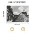 thumbnail image 3 of Nawypu Black And White Paris Prints Louvre Museum Architecture Wall Art Europe Travel Poster Large Paris Wa Canvas Art Poster And Wall Art Picture Print Modern Family Bedroom Decor Posters, 3 of 6