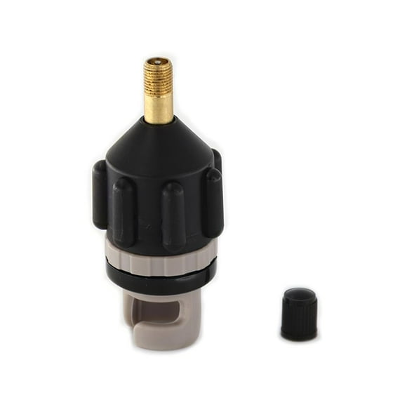 SUP Pump Adapter Reinforced Nylon Air Valve Adapter Electric Air Pump Converter Portable Impact Resistant Air Pump Adapter for SUP Paddle Board Assault Boat Inflatable Boat