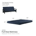 thumbnail image 6 of Kali 6" Thermobonded High Density Polyester Fill Futon Mattress, 6 of 9