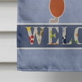 thumbnail image 4 of Carolines Treasures BB8311CHF Royal Poodle Welcome Flag Canvas House Size  Large multicolor, 4 of 4