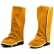 thumbnail image 1 of Polainas de cuero para soldadura, cubiertas para zapatos y botas de soldadura resistentes al fuego, cubiertas para pies de protección para el trabajo de soldador resistentes al calor y la abrasión,, 1 of 5